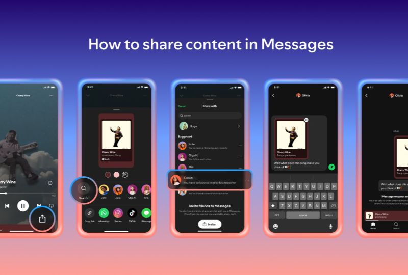 Spotify set to launch direct messages
